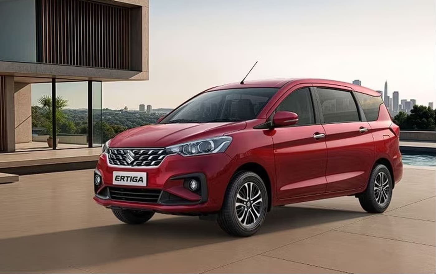 Maruti Ertiga seven seater available for group travel